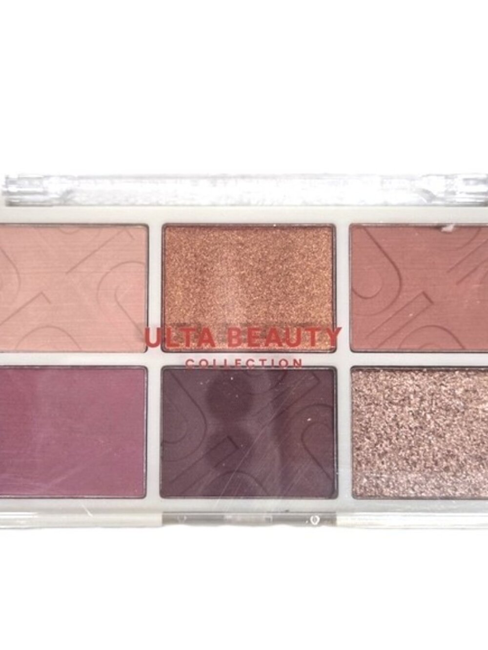 6-Color Eyeshadow Palette Nude Berry Rose Gold Tones – New Makeup Compact